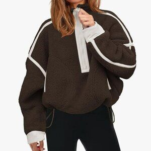 Amazon : Brown and Cream Fleece